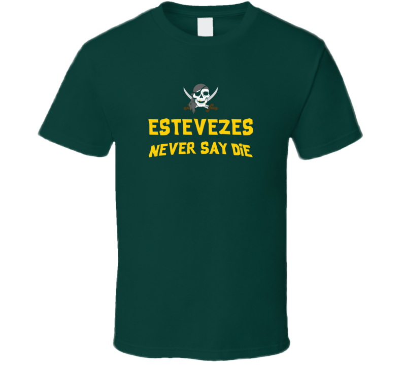 The Estevez Family Never Say Die The Goonies  Movie Tribute T Shirt