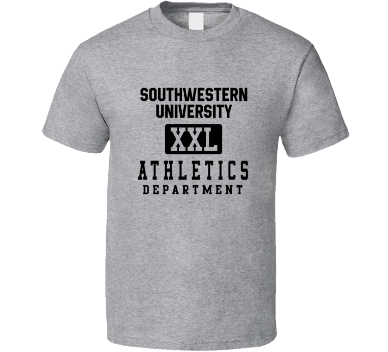 Southwestern University Athletics Department Tee Sports Fan T Shirt