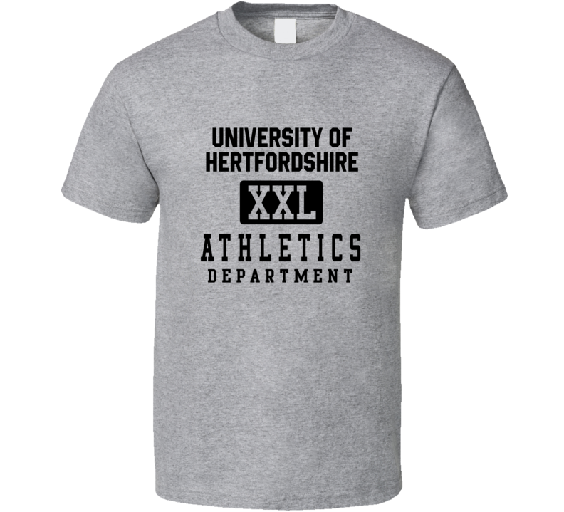 University Of Hertfordshire Athletics Department Tee Sports Fan T Shirt