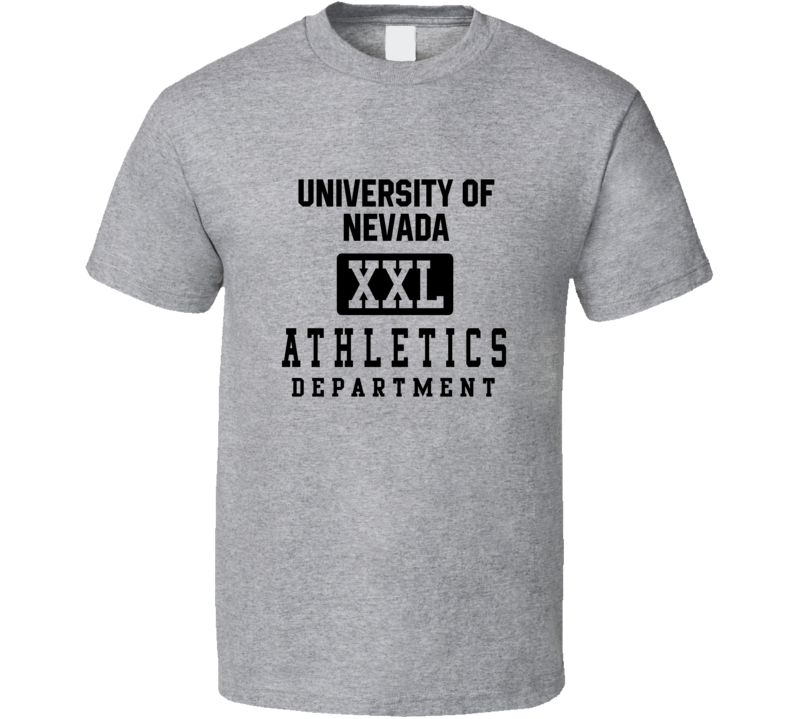 University Of Nevada Athletics Department Tee Sports Fan T Shirt