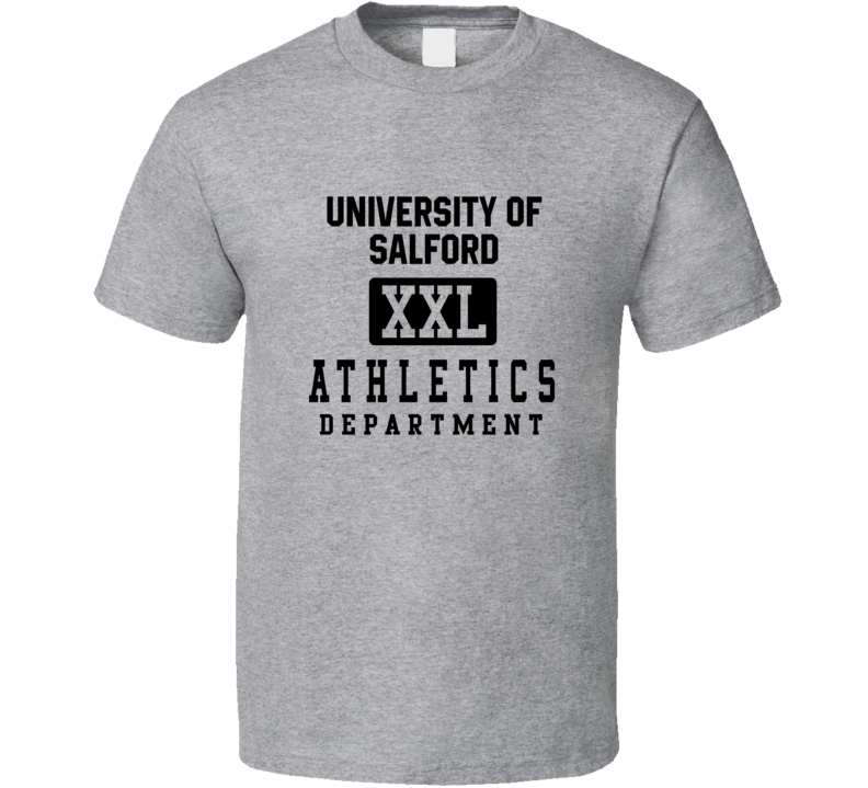 University Of Salford Athletics Department Tee Sports Fan T Shirt