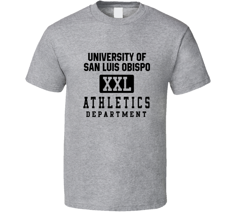 University Of San Luis Obispo Athletics Department Tee Sports Fan T Shirt