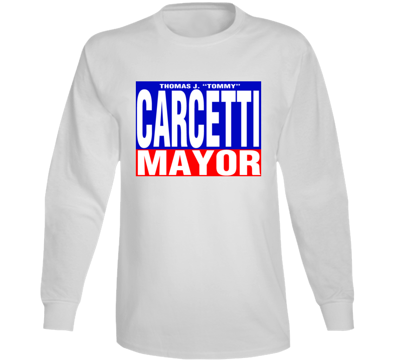 Carcetti For Mayor The Wire Tv Show Long Sleeve T Shirt