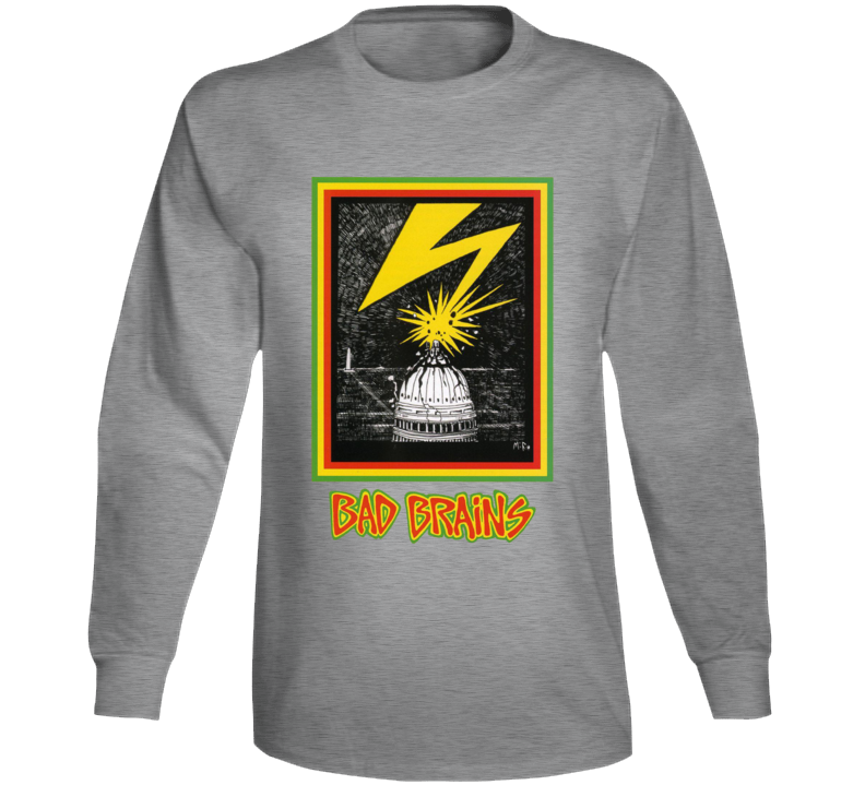 Bad Brains Rock Band Music 70s Fan Long Sleeve T Shirt