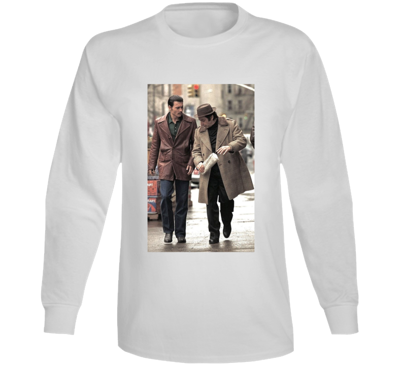 Donnie Brasco Pacino Depp Gangster Movie 70s New York Fan Long Sleeve T Shirt