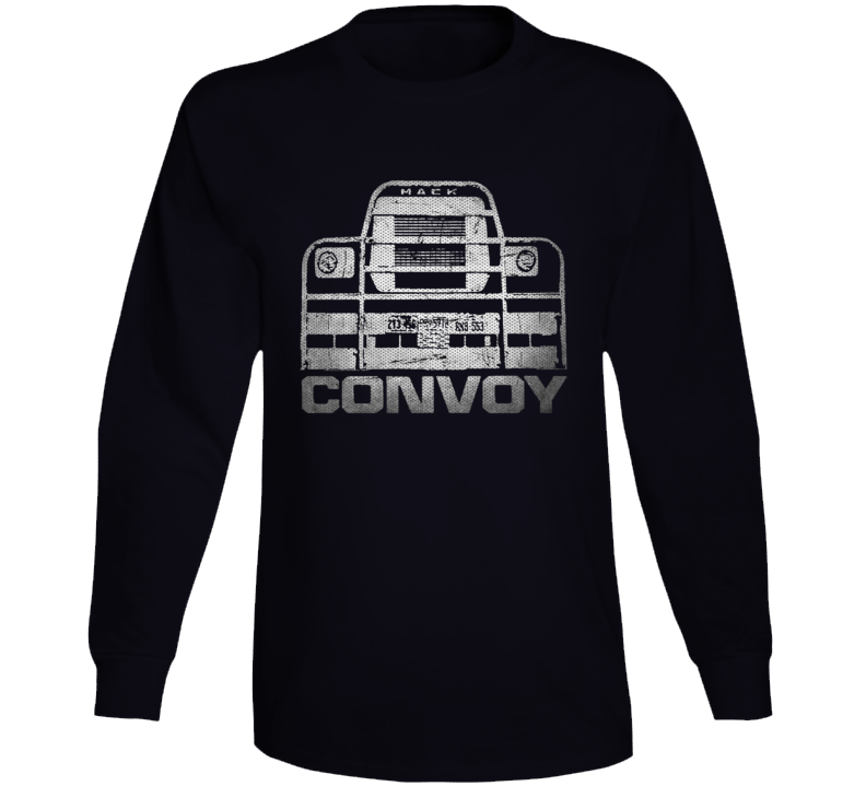 Convoy Rd Trucking Trucker Movie Fan Long Sleeve T Shirt