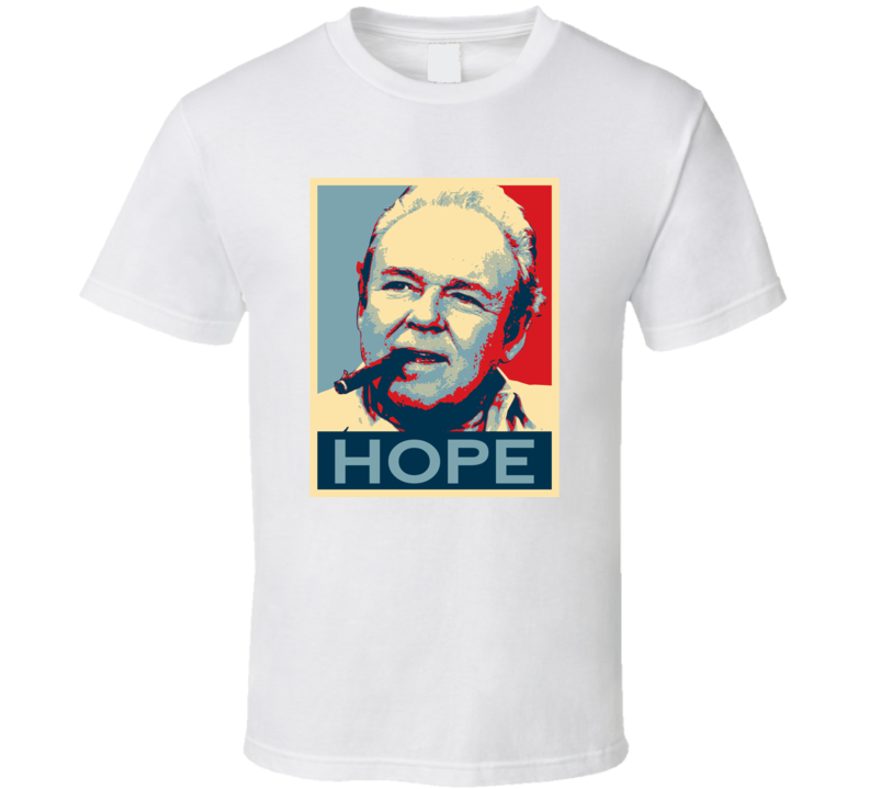 Archie Bunker Hope Family 70s TV Fan T Shirt